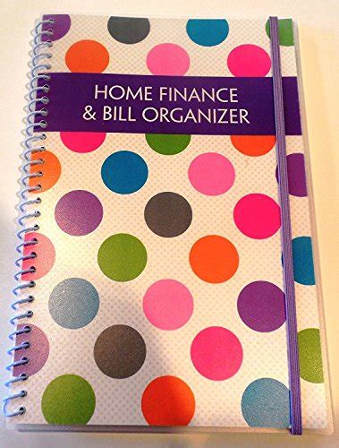 home finance and bill organizer with pockets